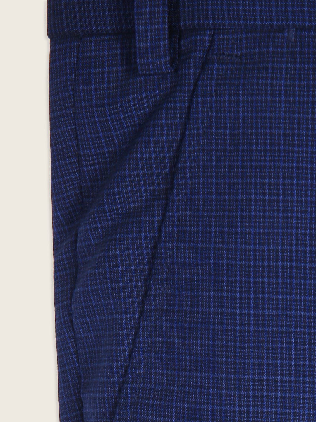 Jaeger Men Wool Regular (SF) Small Check Formal Trouser 8500582