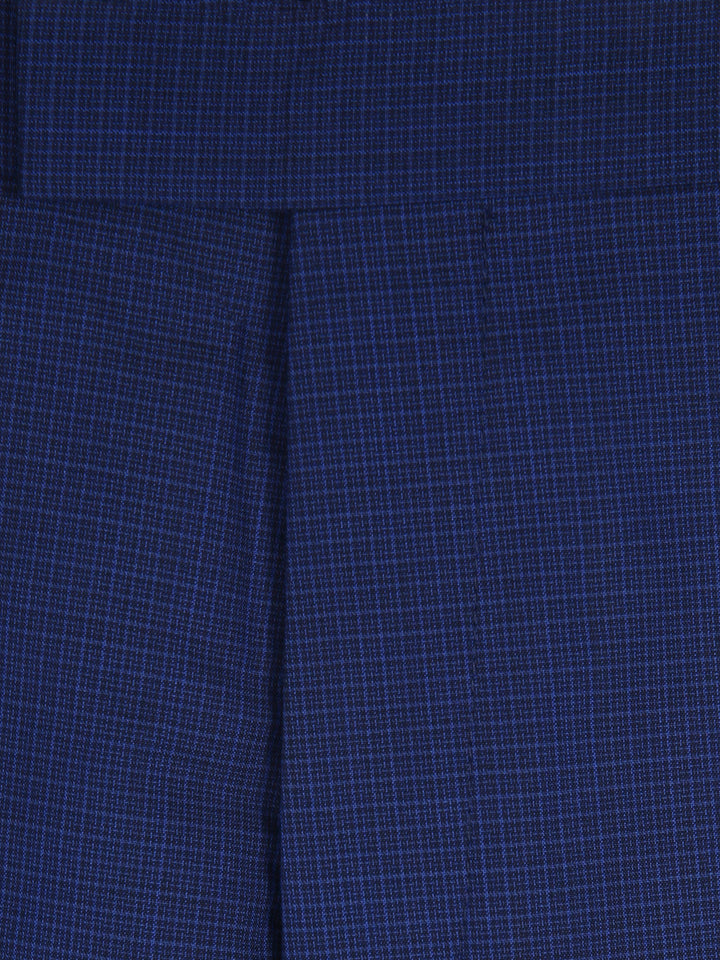 Jaeger Men Wool Regular (SF) Small Check Formal Trouser 8500582