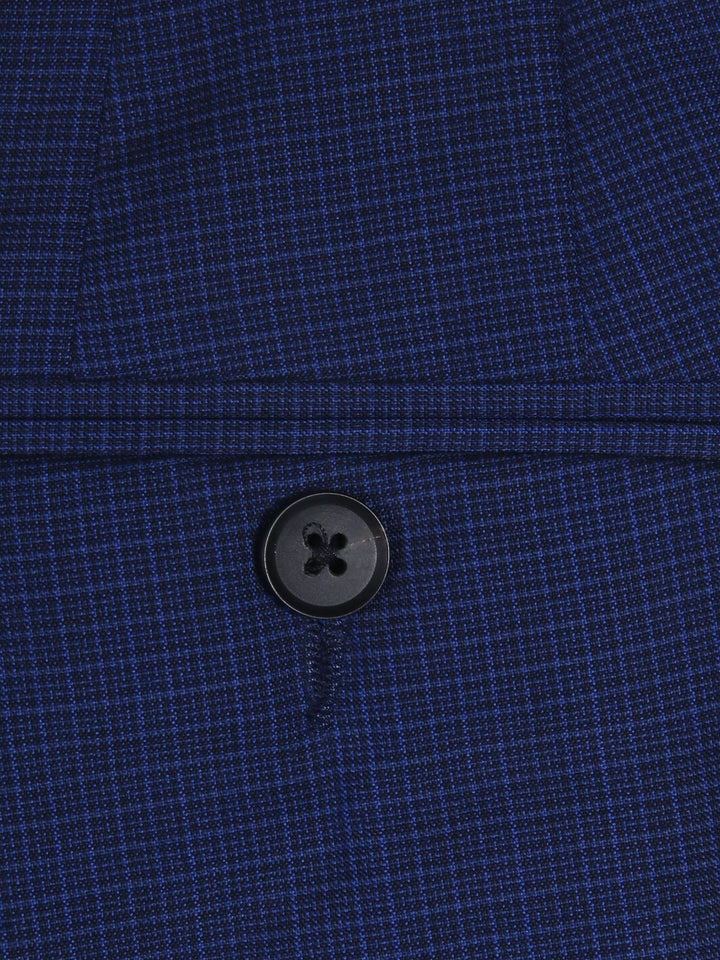 Jaeger Men Wool Regular (SF) Small Check Formal Trouser 8500582