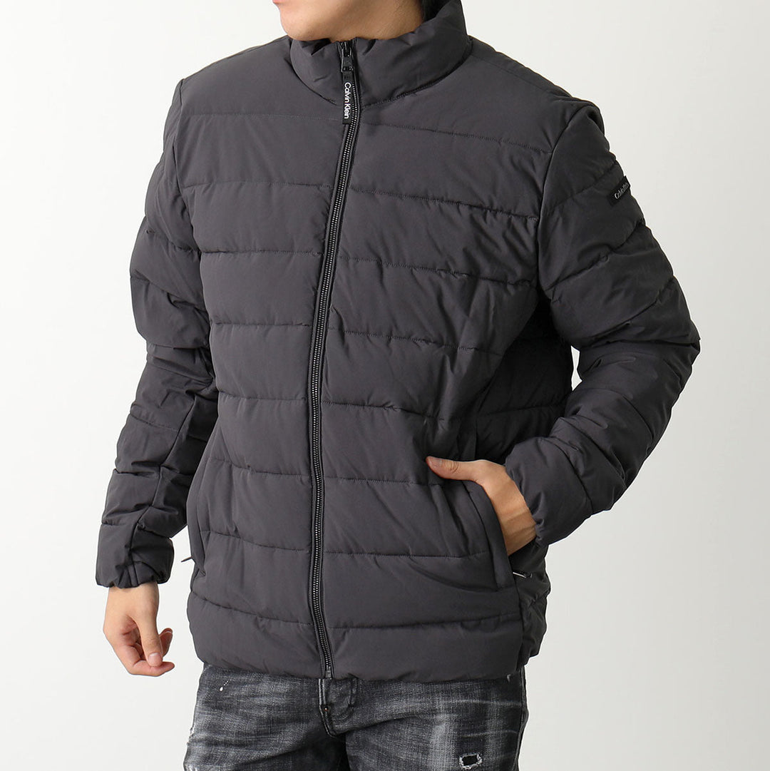 CK Men L/S Puffer Jacket CM355297 (Dark Grey)