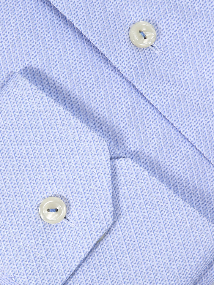 Eton Mens L/S Textured Formal Shirt 10680