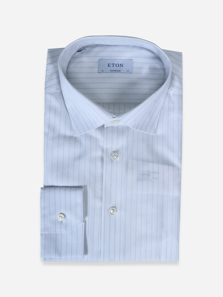 Eton Mens L/S Linning Formal Shirt 04566