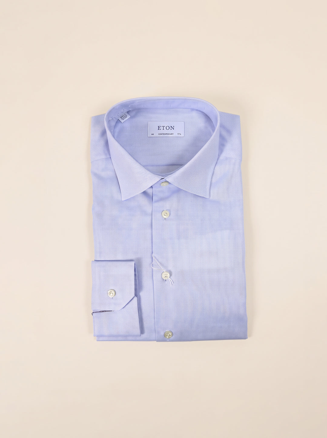 Eton Mens L/S Textured Formal Shirt 10383