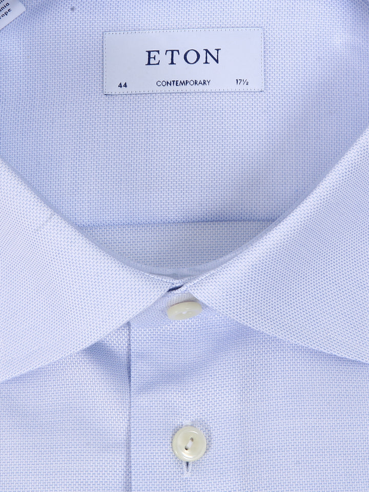 Eton Men L/S Textured Formal Shirt 10383