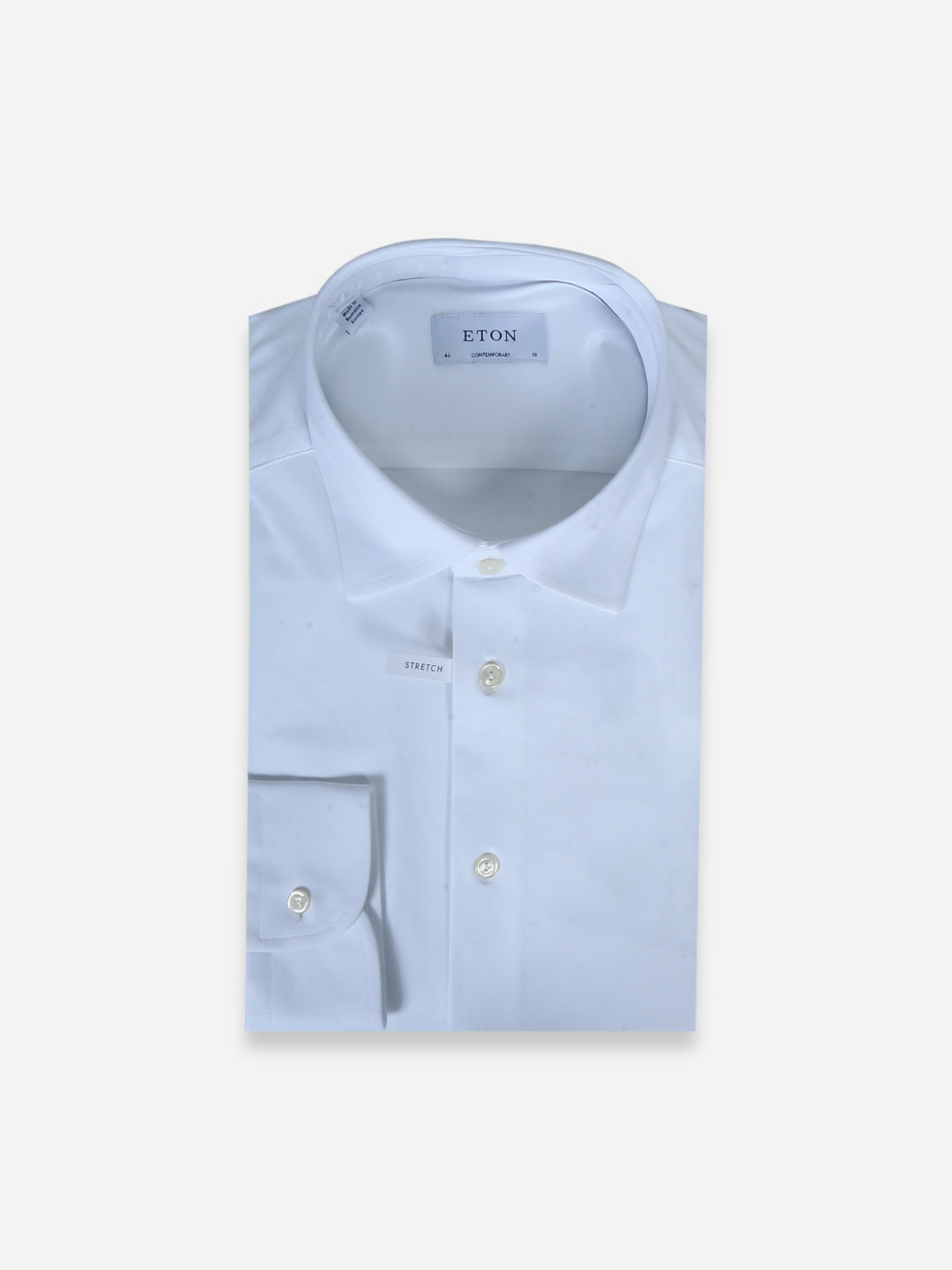 Eton Mens L/S Plain Formal Shirt 10727