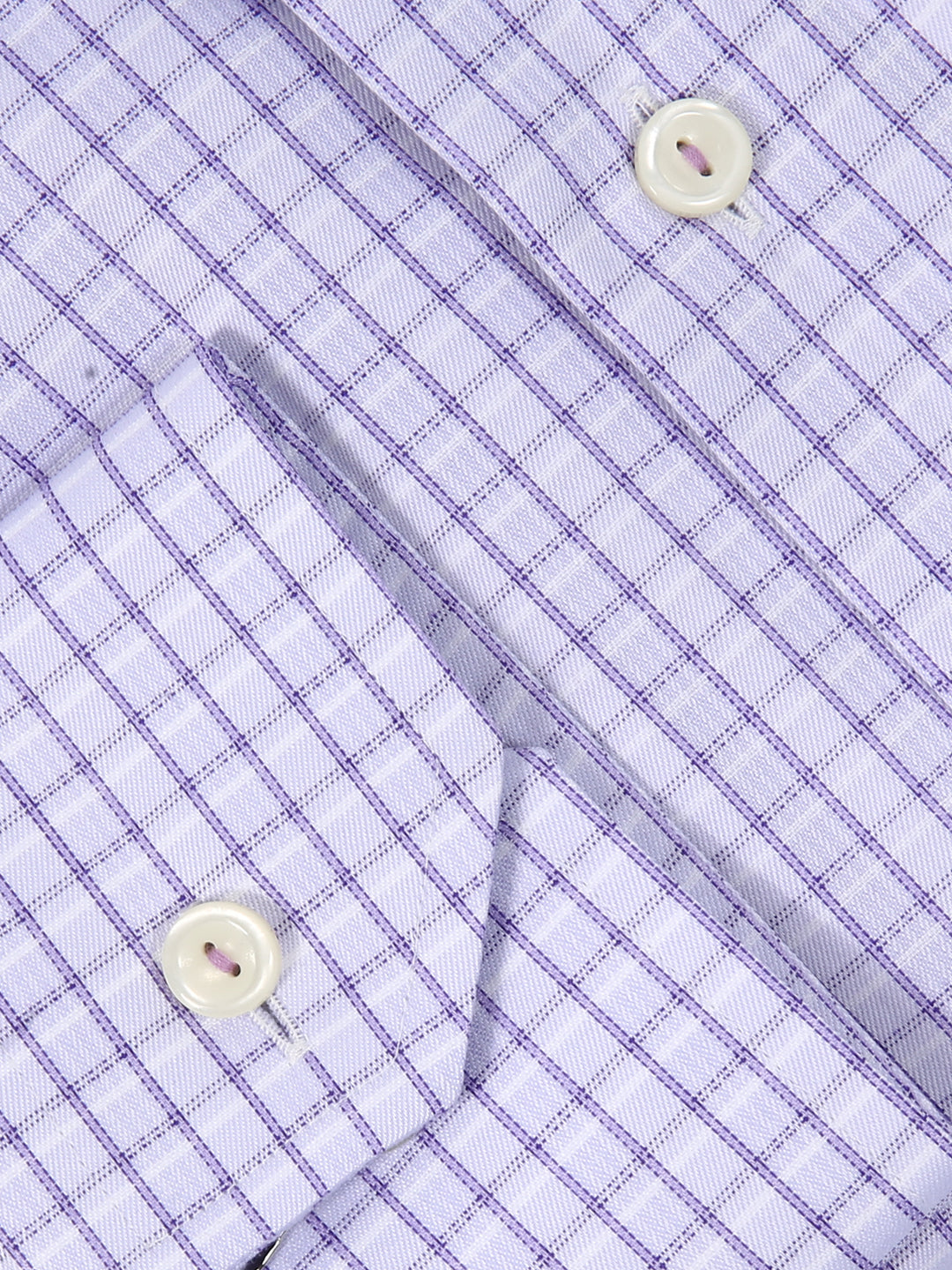 Eton Men L/S Window Check Formal Shirt 04231