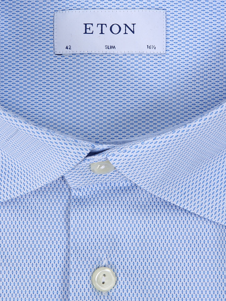 Eton Men L/S Textured Formal Shirt 10375