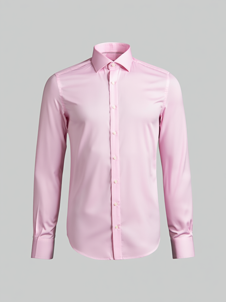 M&S Men L/S Textured Formal Shirt T11/4856