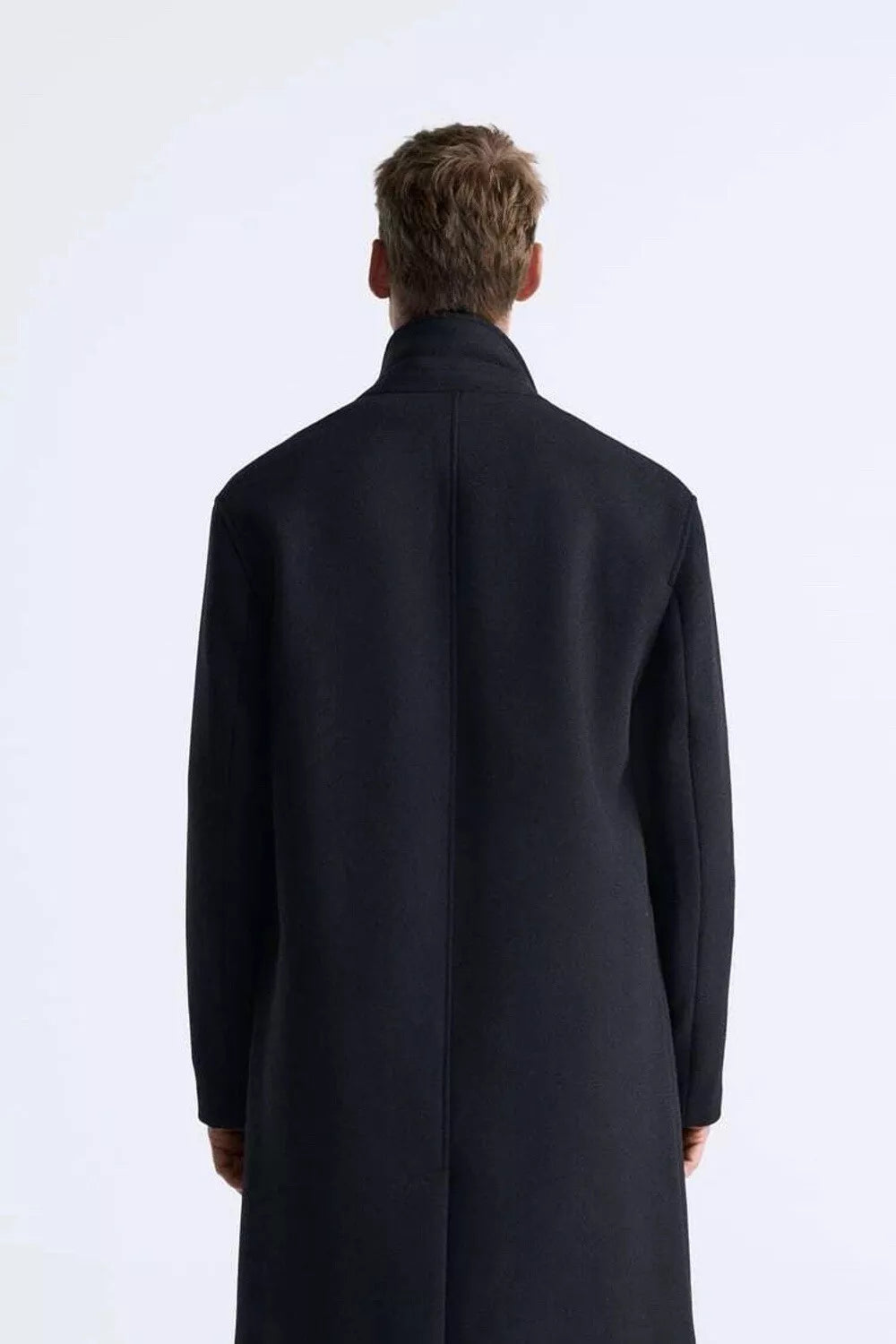 Zara Mens Fleece Long Coat 7380/331/800