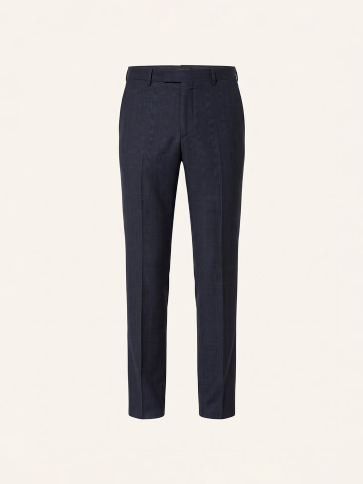 Jaeger Men 100%Wool Long (SF) Check Formal Trouser 8400358