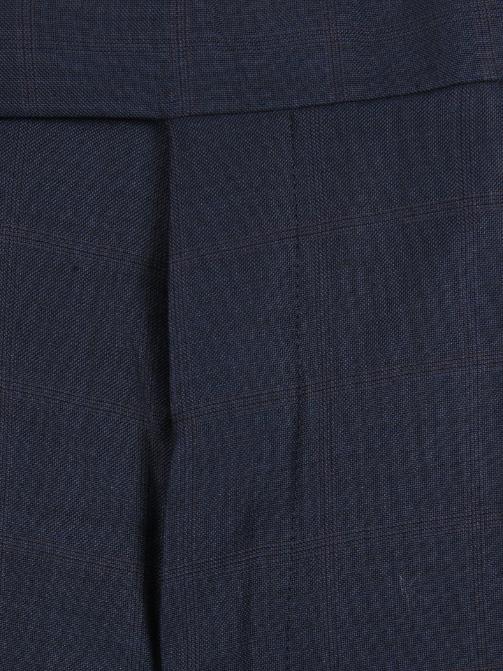 Jaeger Men 100%Wool Long (SF) Check Formal Trouser 8400358