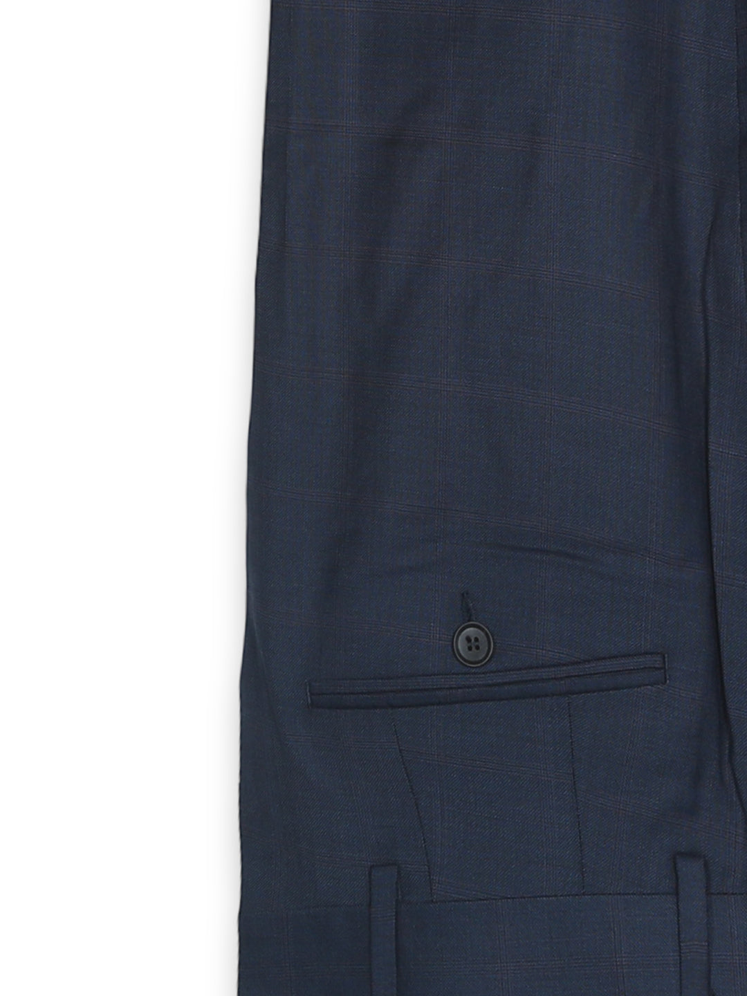 Jaeger Mens 100%Wool Regular (SF) Check Formal Trouser 8400358