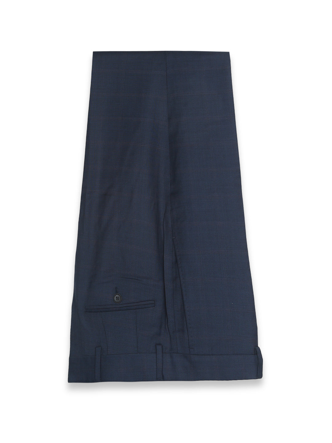 Jaeger Mens 100%Wool Regular (SF) Check Formal Trouser 8400358