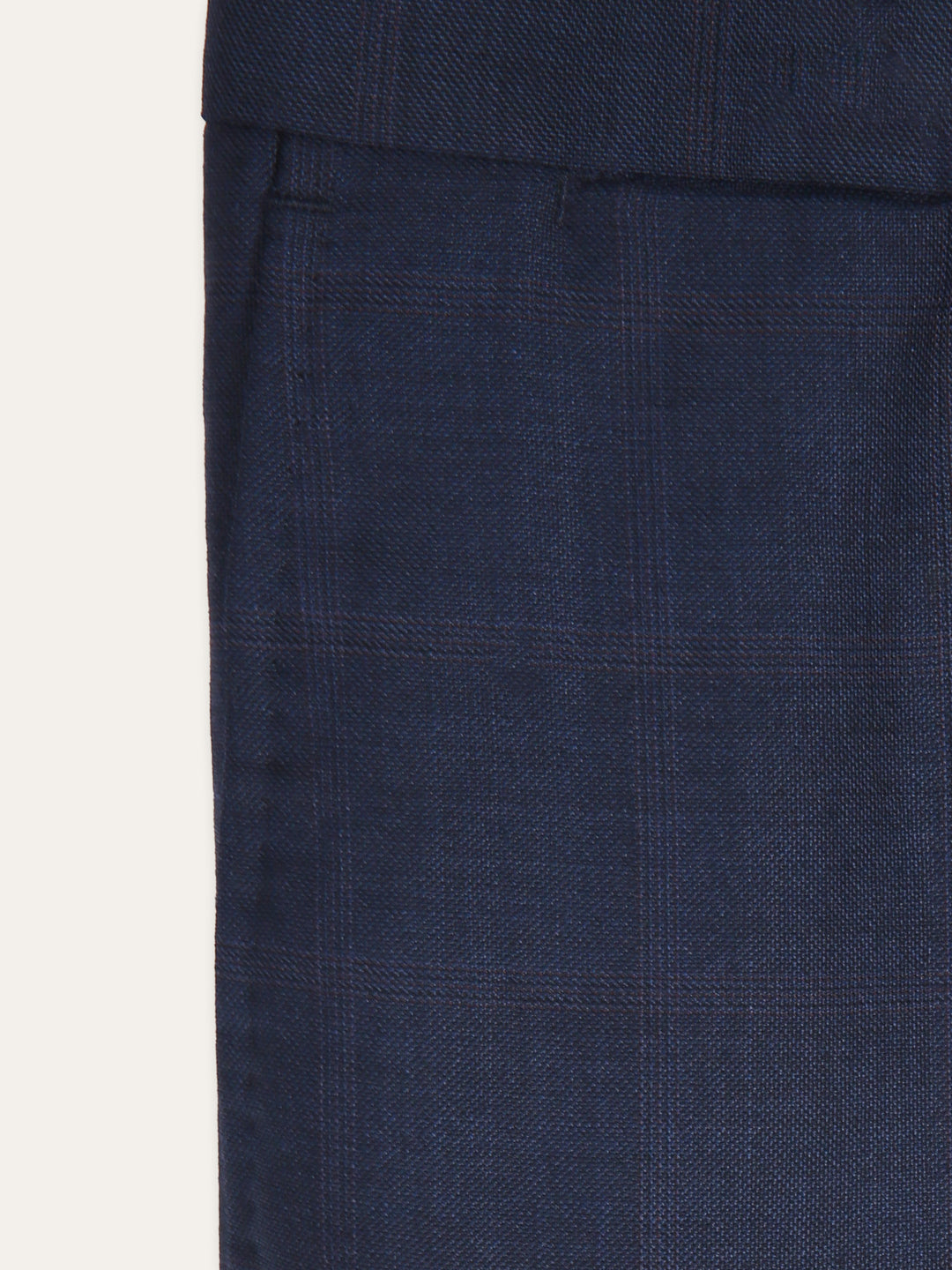 Jaeger Men 100%Wool Short (SF) Check Formal Trouser 8400358