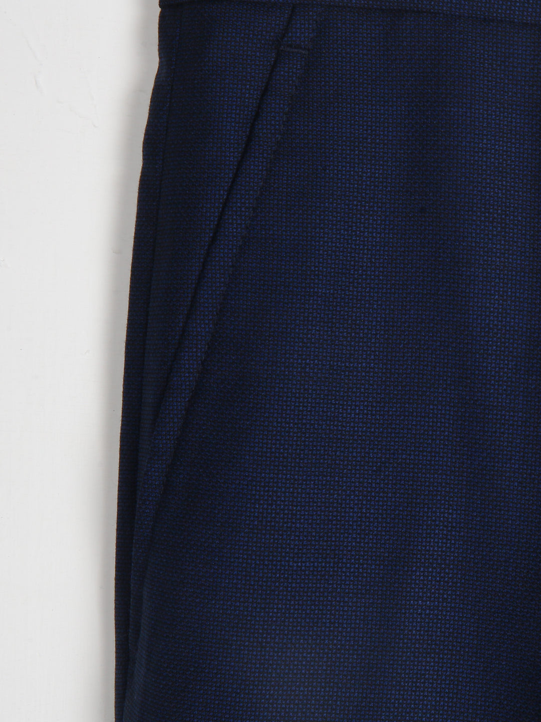 Jaeger Men Wool Short (RF) Textured Formal Trouser 8500005