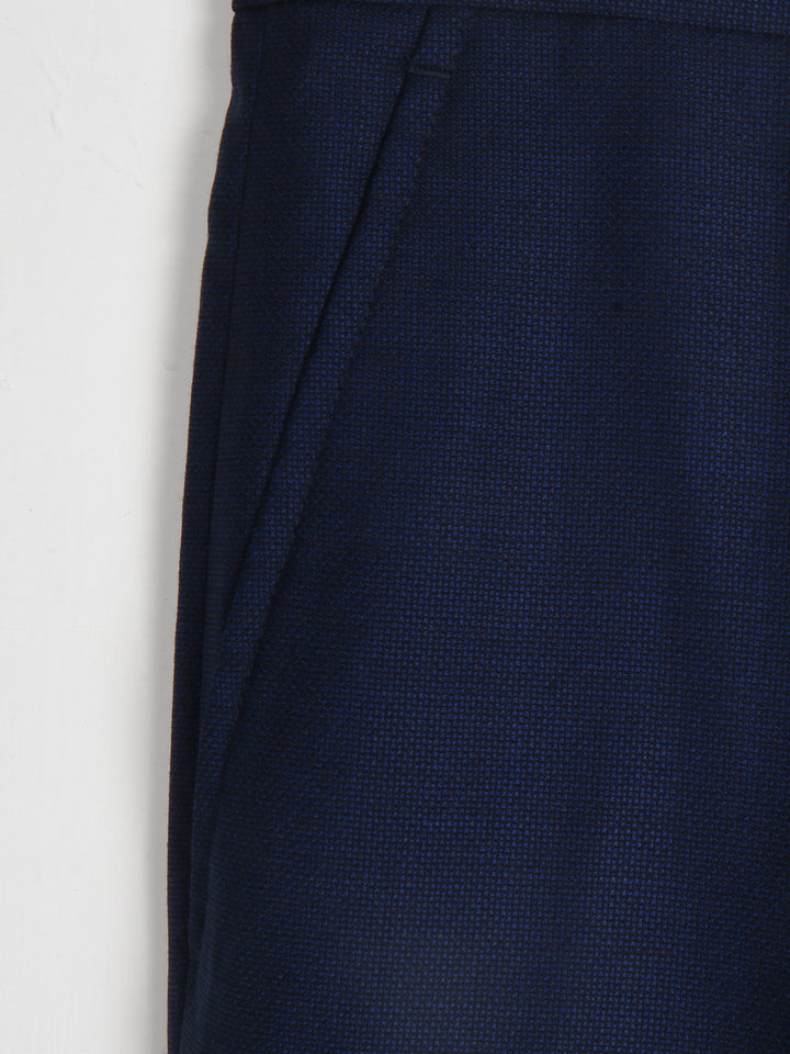 Jaeger Men Wool Short (RF) Textured Formal Trouser 8500005