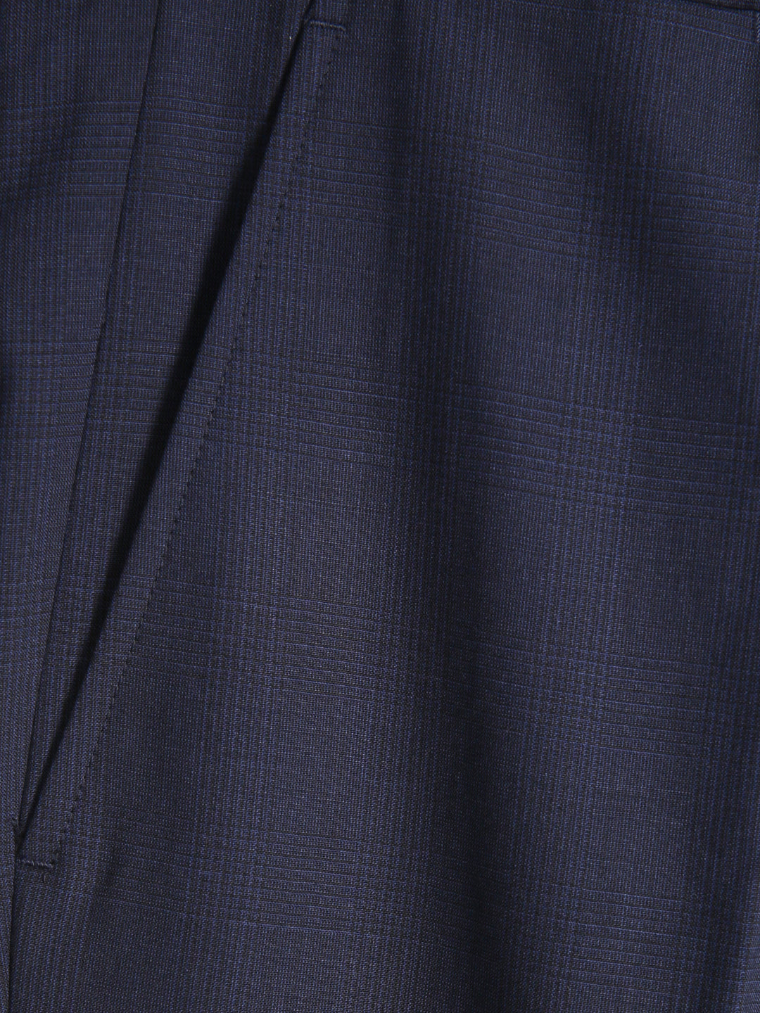 Jaeger Men 100%Wool Long (SF) Check Formal Trouser 8400354