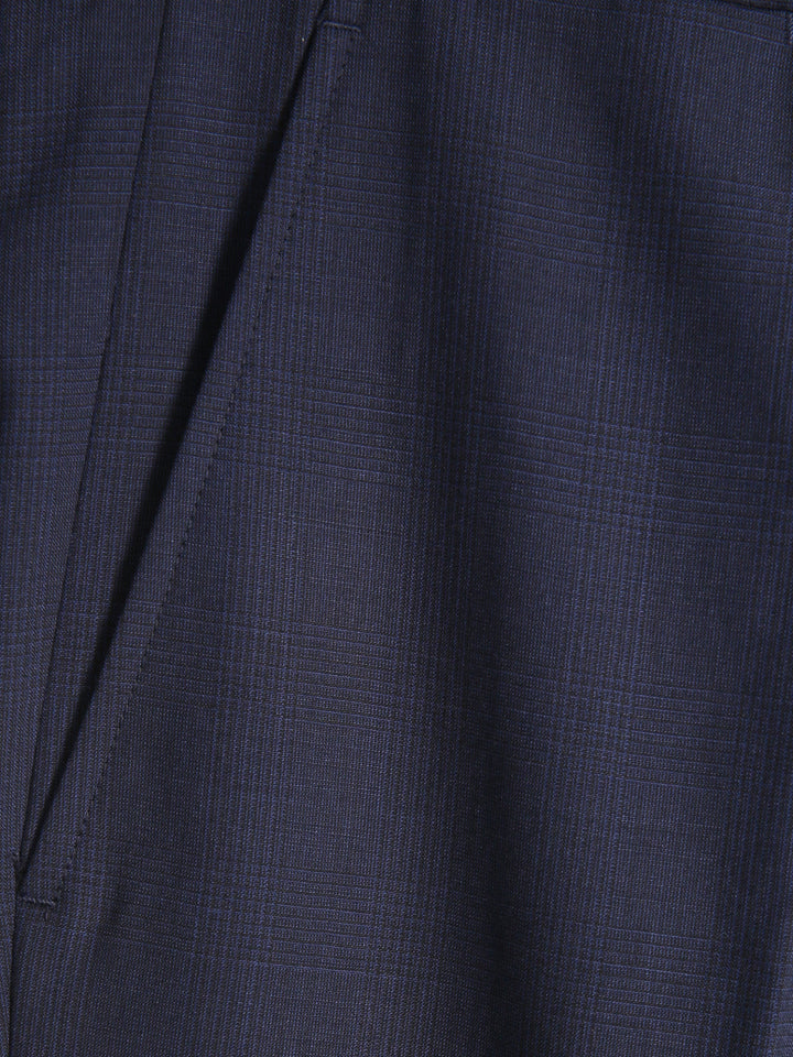 Jaeger Men 100%Wool Long (SF) Check Formal Trouser 8400354