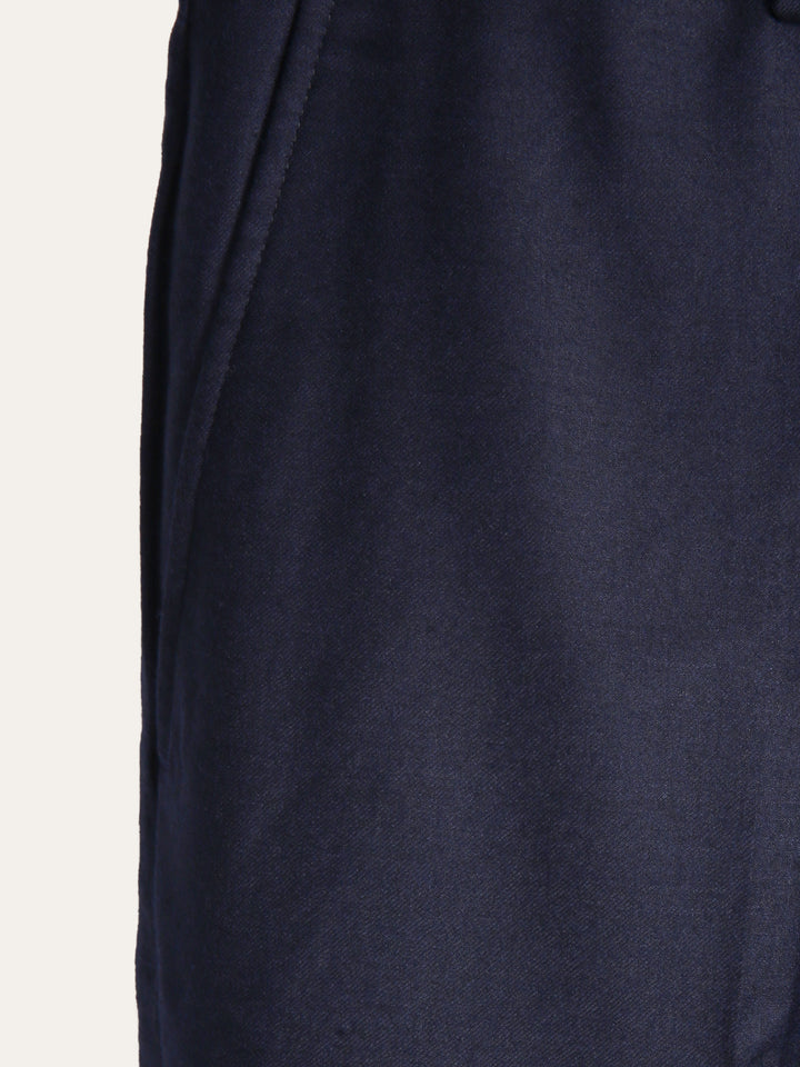 Jaeger Men Wool Regular (RF) Plain Formal Trouser 8400397