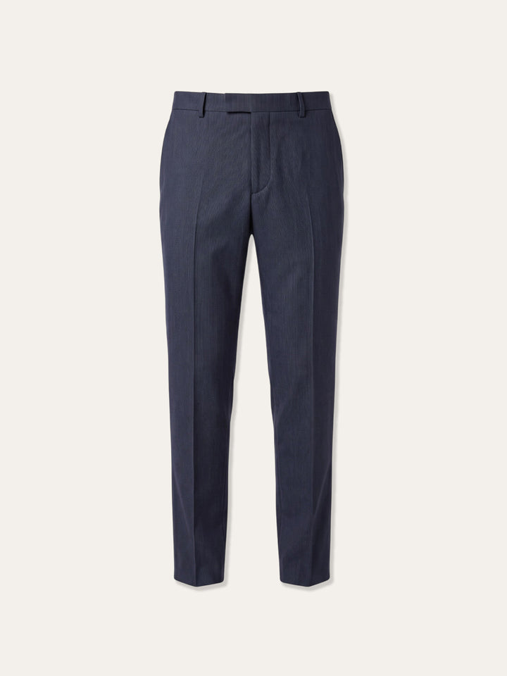 Jaeger Men 70%W 30%P Long (SF ) Textured Formal Trouser 286105Y