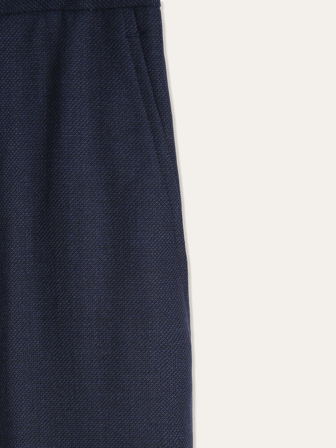 Jaeger Men 70%W 30%P Long (SF ) Textured Formal Trouser 286105Y