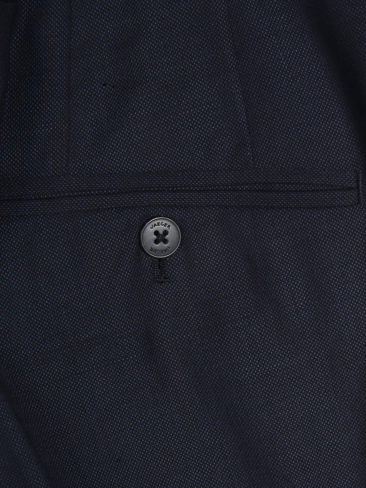 Jaeger Men 70%Wool 30%P Regular (RF ) Textured Formal Trouser 286103Y