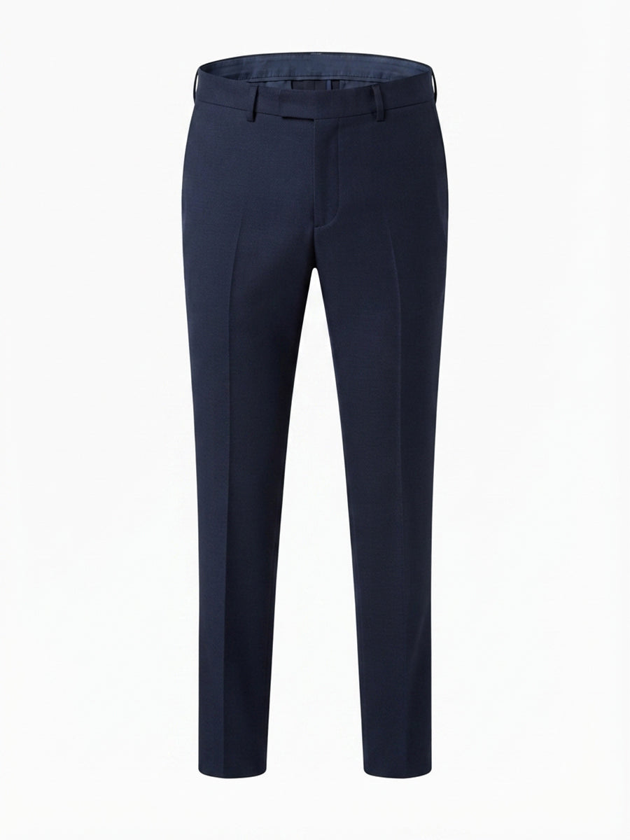 Jaeger Men 70%Wool 30%P Regular (RF ) Textured Formal Trouser 286103Y