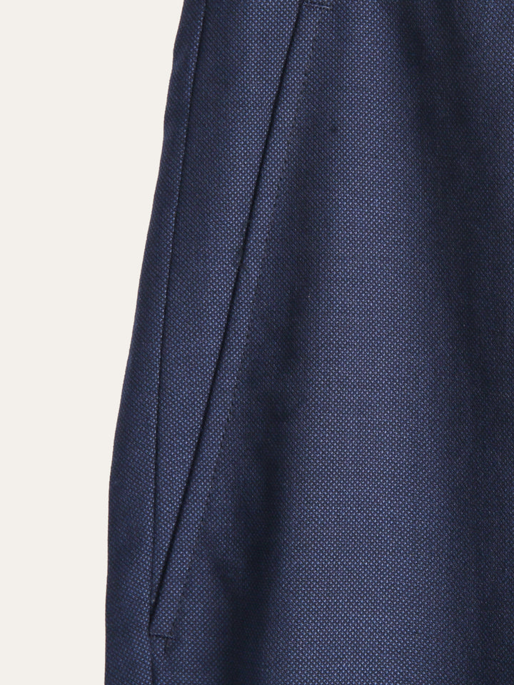 Jaeger Men 70%Wool 30%P Long (RF ) Textured Formal Trouser 286103Y