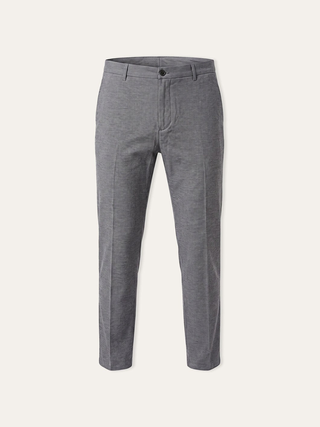 Jaeger Men 98% Cotton Regular (RF) Textured Formal Trouser 8200367