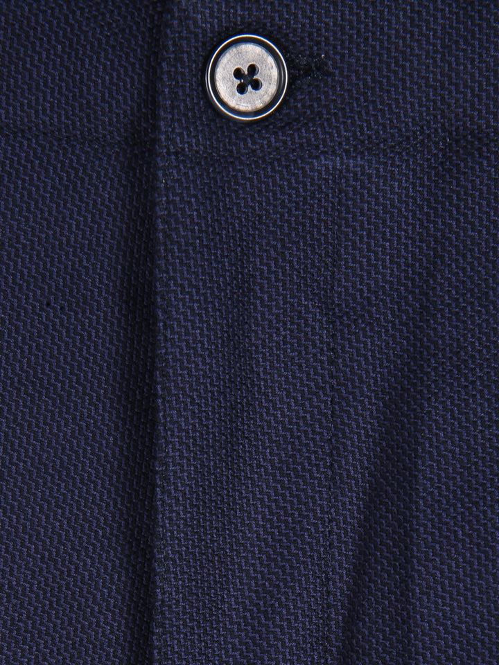 Jaeger Men 100%Cotton Regular (RF) Textured Formal Trouser 8404646