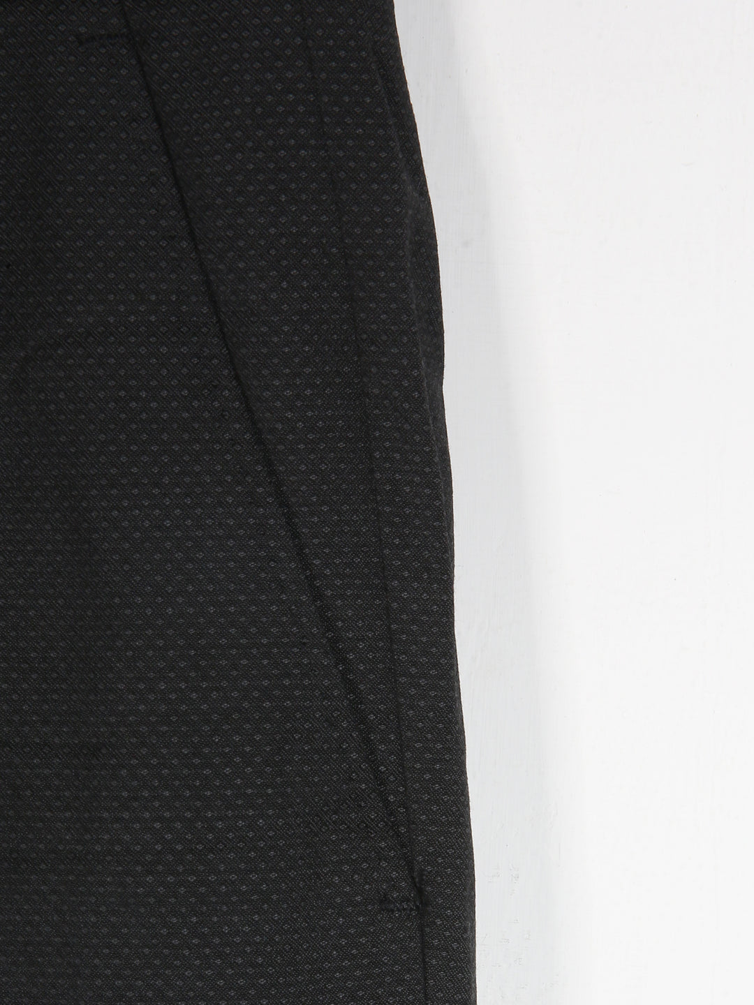 Jaeger Men 100%Wool Regular (SF) Pin Dott Formal Trouser 8301356