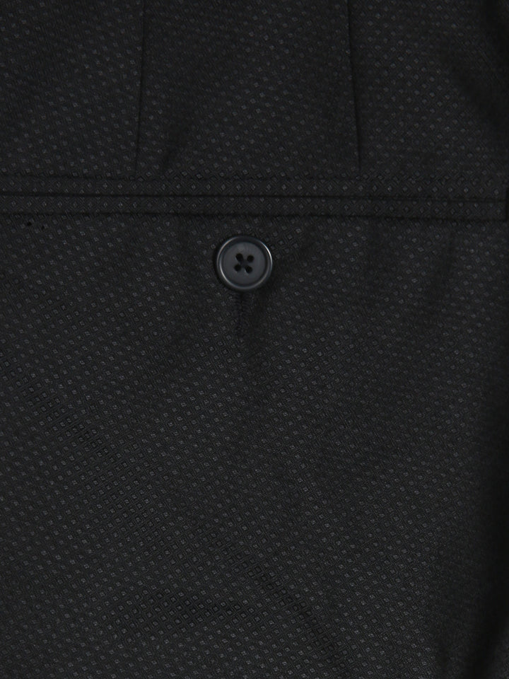 Jaeger Men 100%Wool Regular (SF) Pin Dott Formal Trouser 8301356