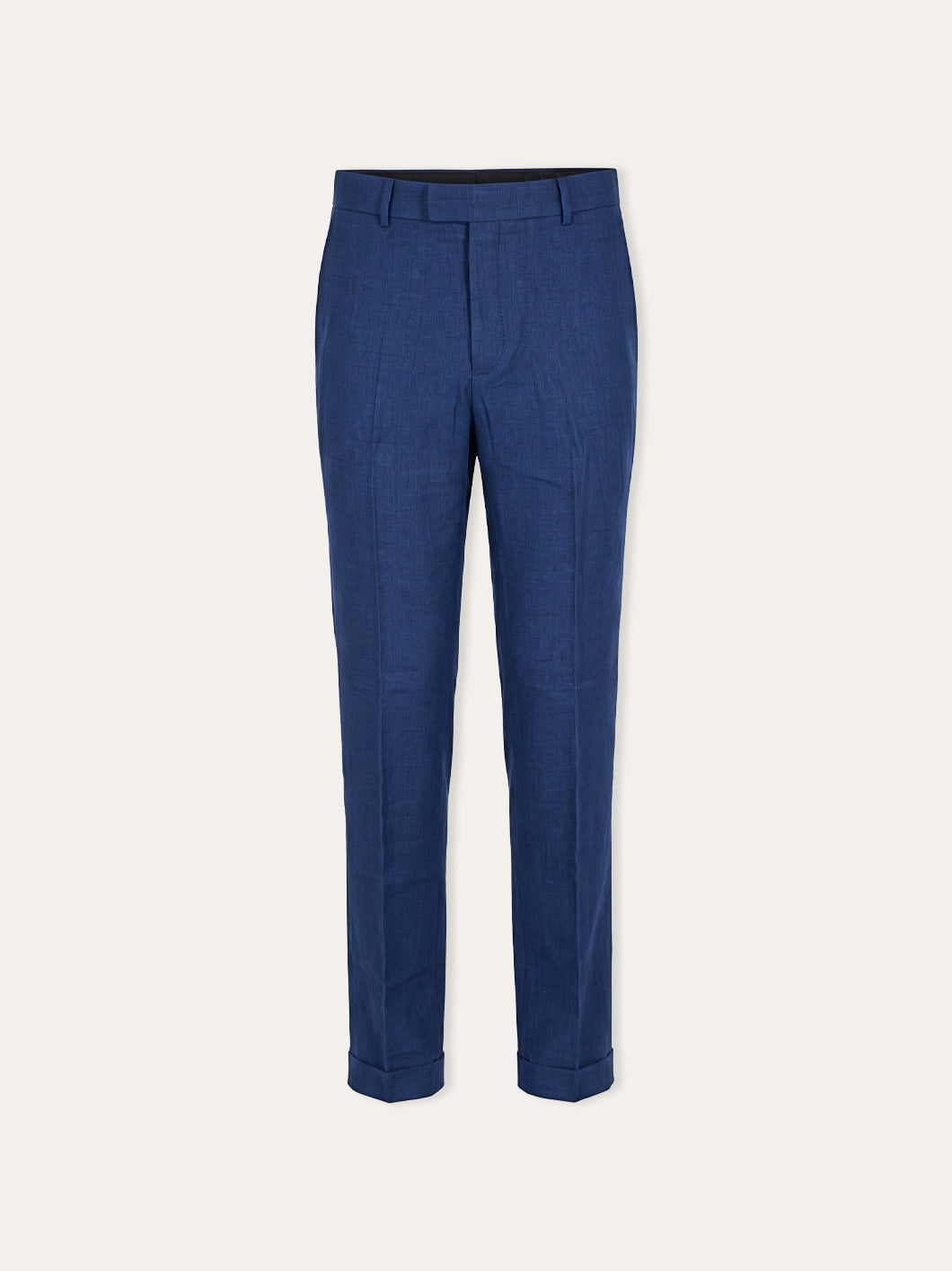 Jaeger Men Linen Mix Regular (SF) Plain Formal Trouser 8300206