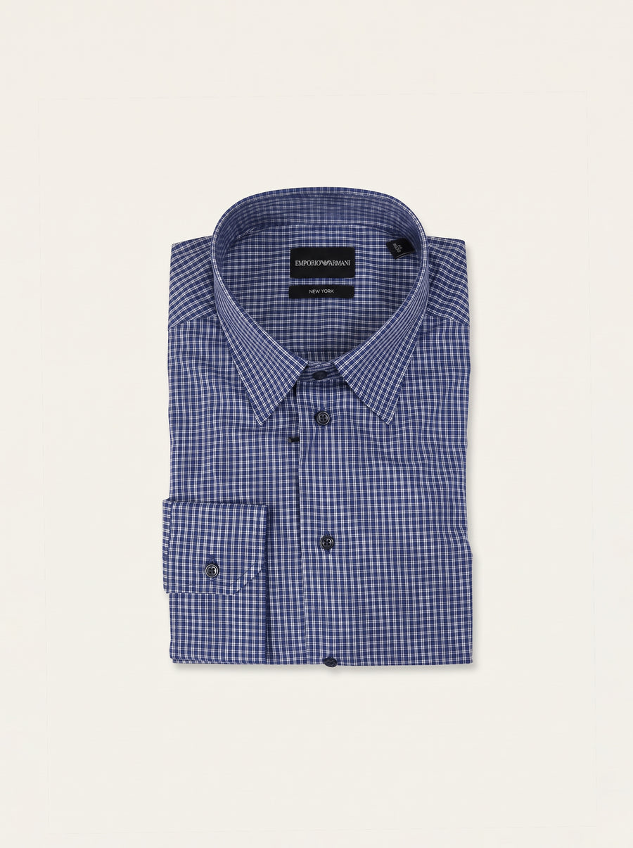 Armani Men L/S Check Formal Shirt H41CN5