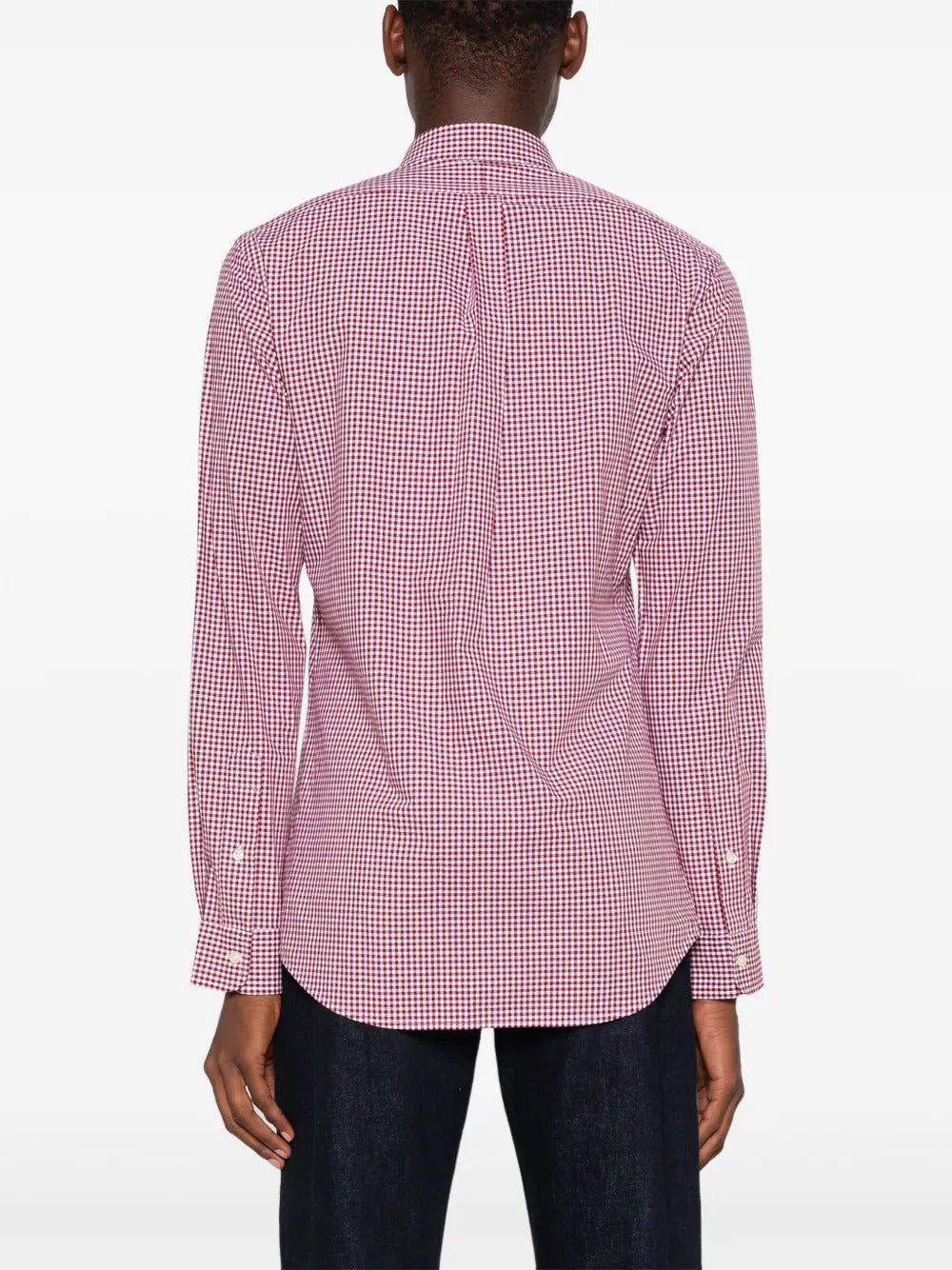 RL Mens L/S Check Button Down Casual Shirt TM-SB-7108390