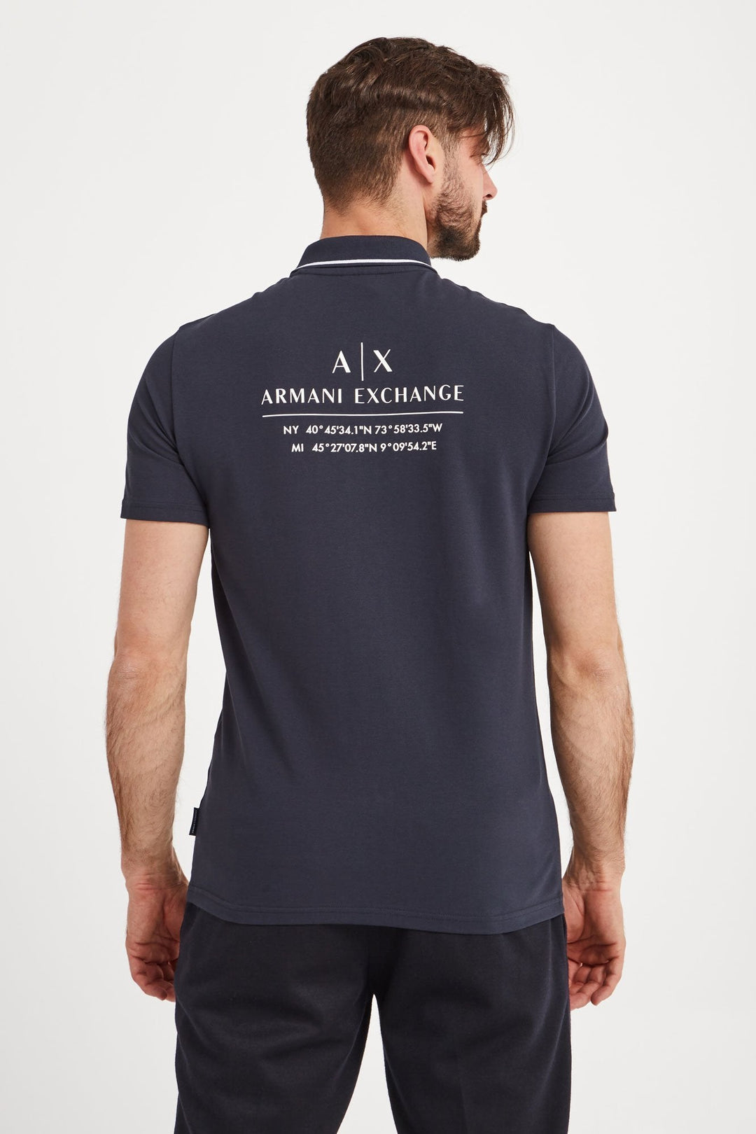 Armani Mens S/S Polo 7VZFEF