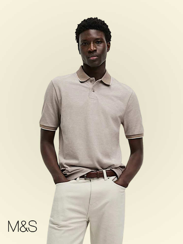 M&S Mens S/S Polo T28/5376M