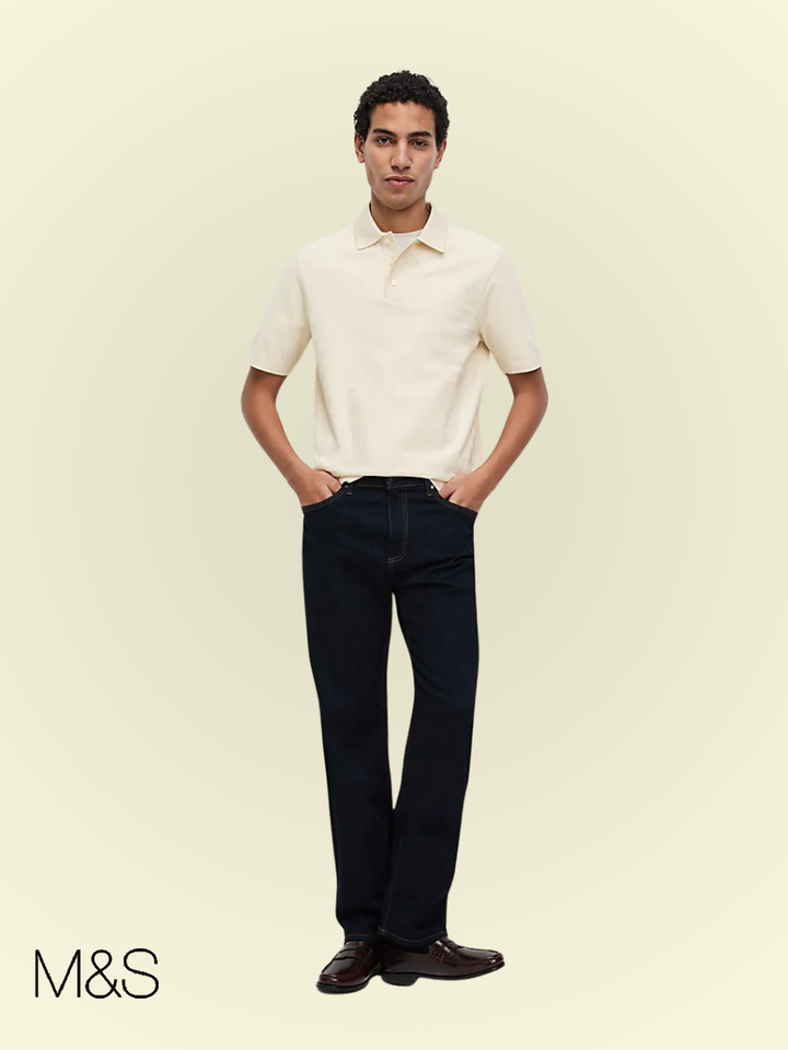 M&S Mens S/S Polo T28/3432M