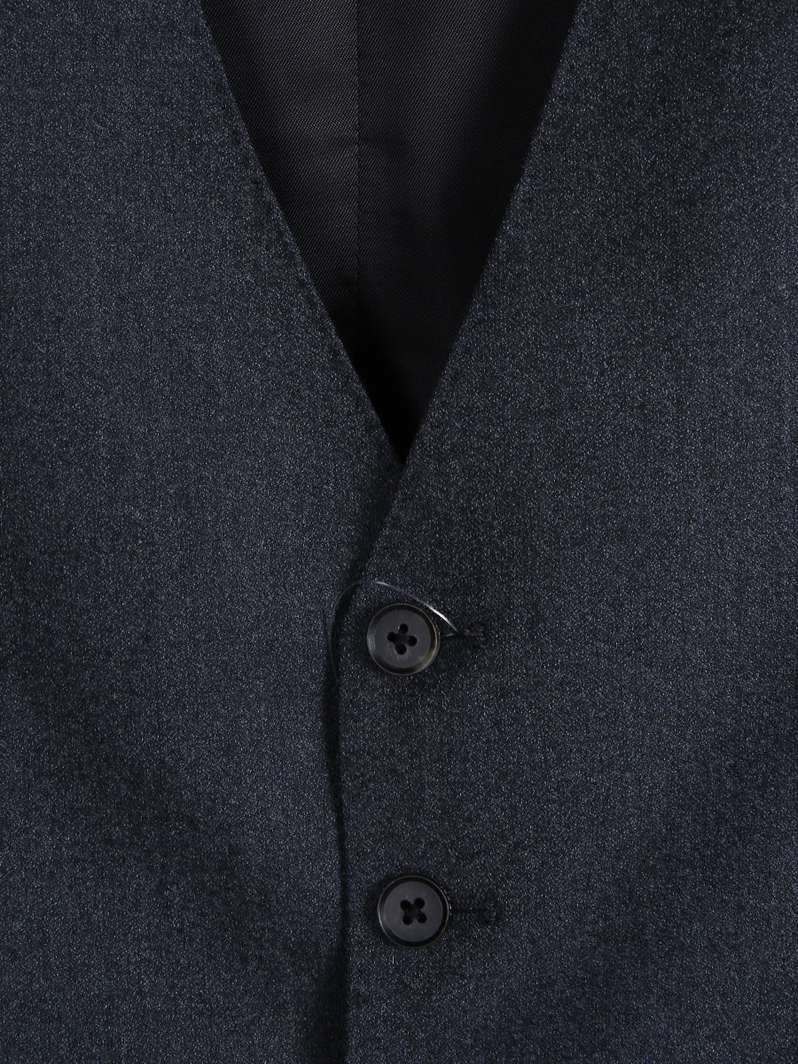 Jaeger Men 93%Wool Regular Plain Waist Coat 8400895