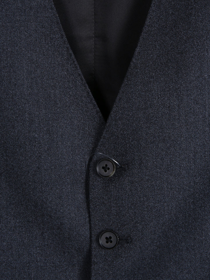 Jaeger Men 93%Wool Regular Plain Waist Coat 8400895