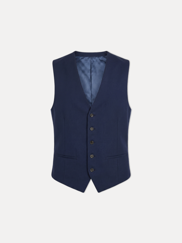 Jaeger Men 100%Wool Regular Plain Waist Coat 281113A