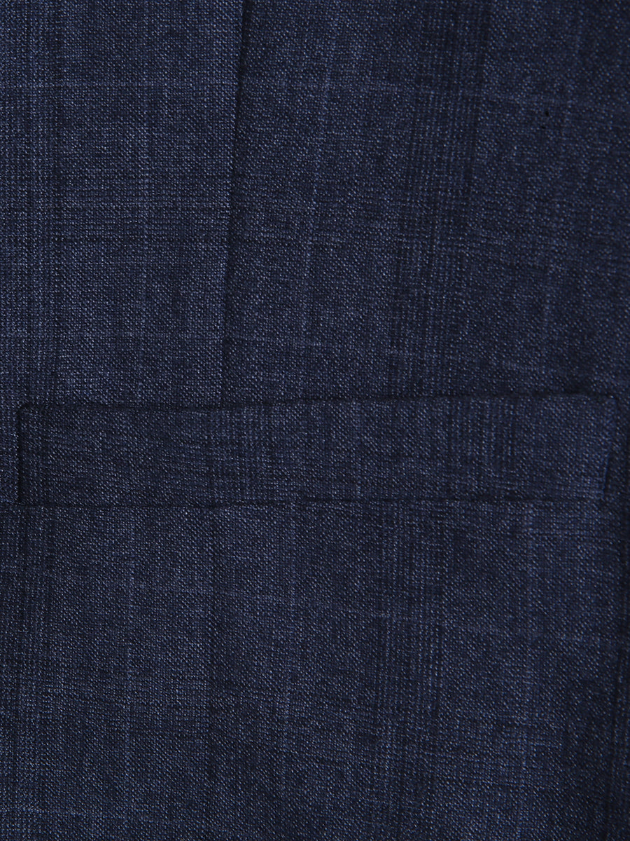 Jaeger Men 100%Wool Regular Check Waist Coat 8400390