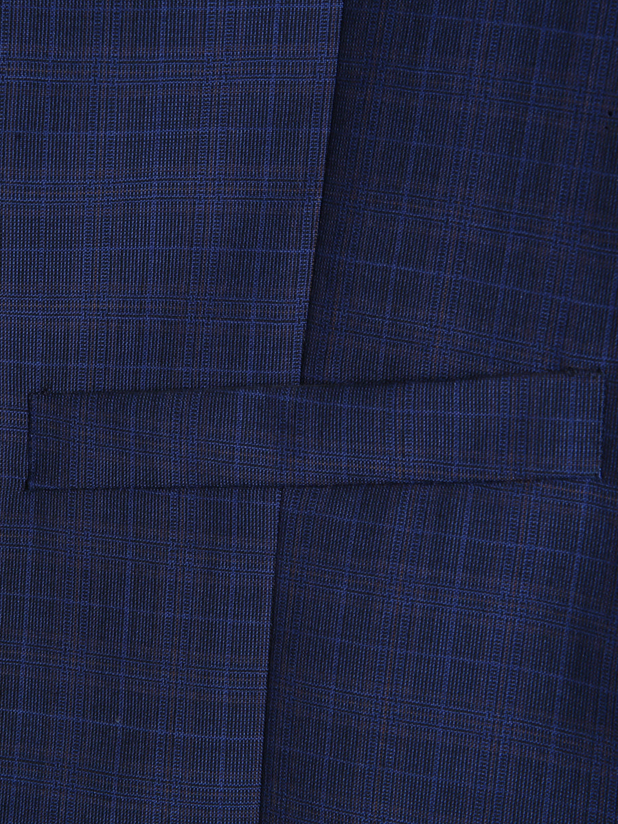 Jaeger Men 100%Wool Regular Check Waist Coat 8500715