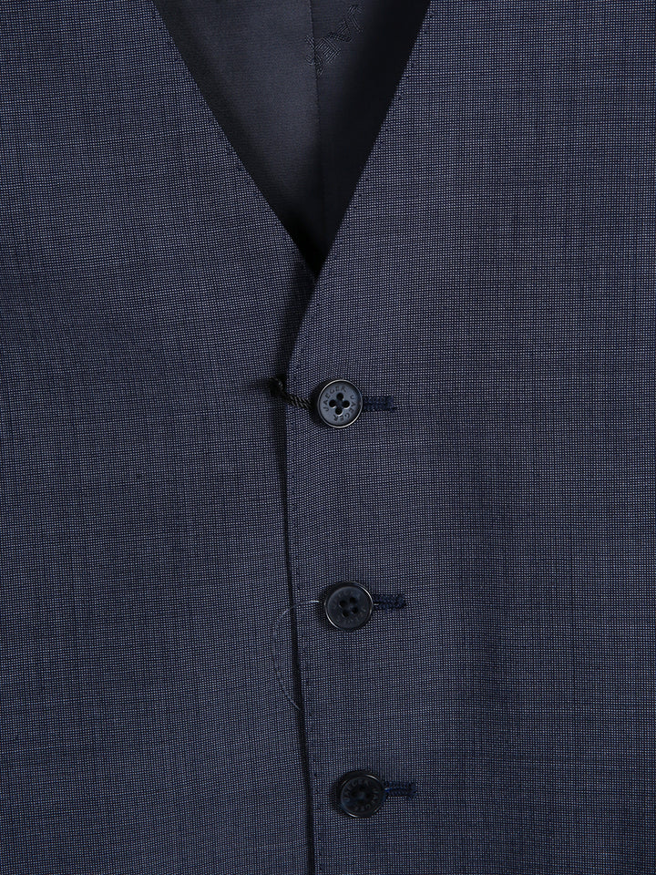 Jaeger Men 52%W 48%P Pin DottWaist Coat 286015
