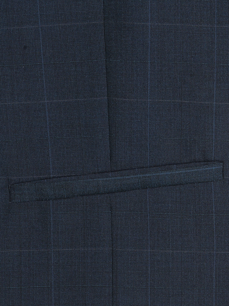 Jaeger Men 52%W 48%P Check Waist Coat 285911Z