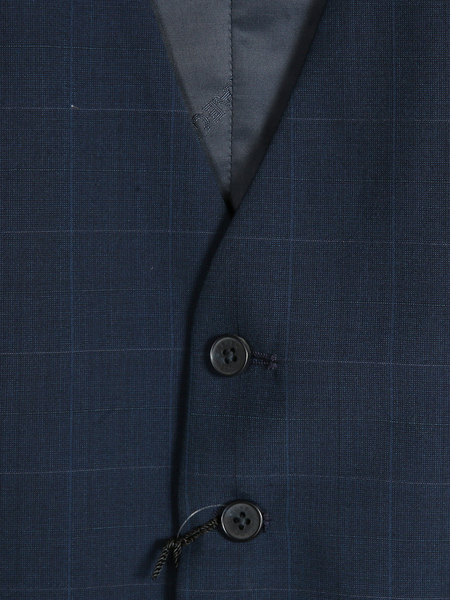 Jaeger Men 52%W 48%P Check Waist Coat 285911Z