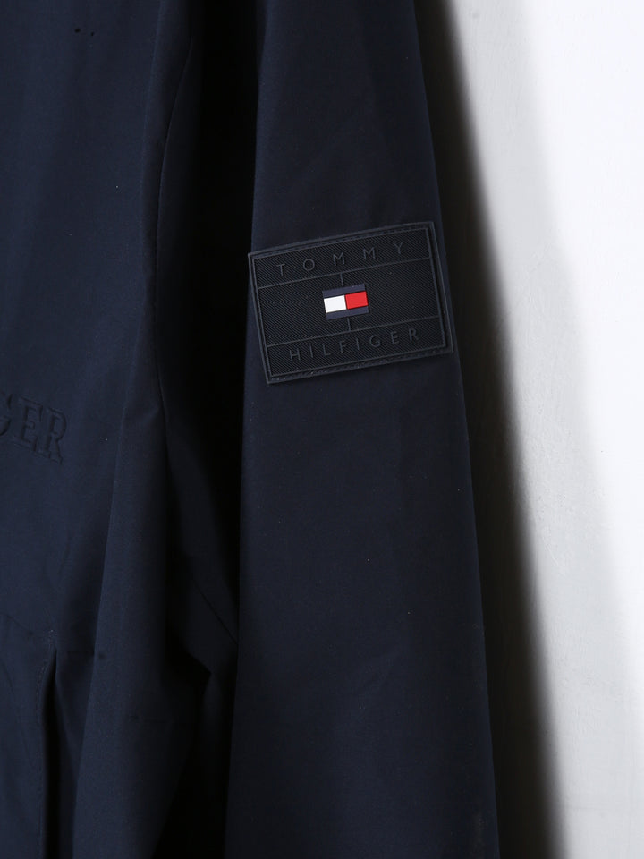 Tommy Hilfiger Men Parachute Wind Breaker Hoodie-78JB747