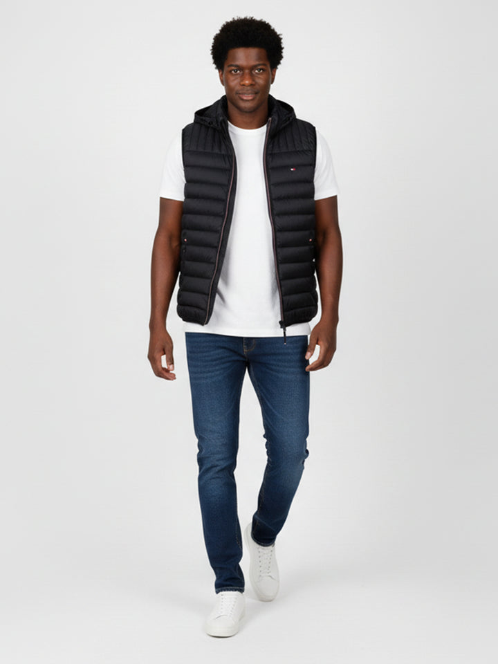 Tommy Hilfiger Men (Print Hilfiger Collar) Puffer Gillet 159AN478