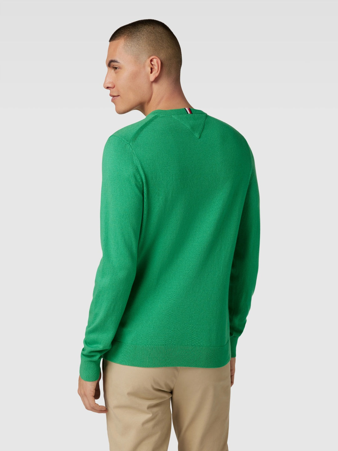TH Men L/S Cotton Plain V-N Jersey AT-SB-78J1439