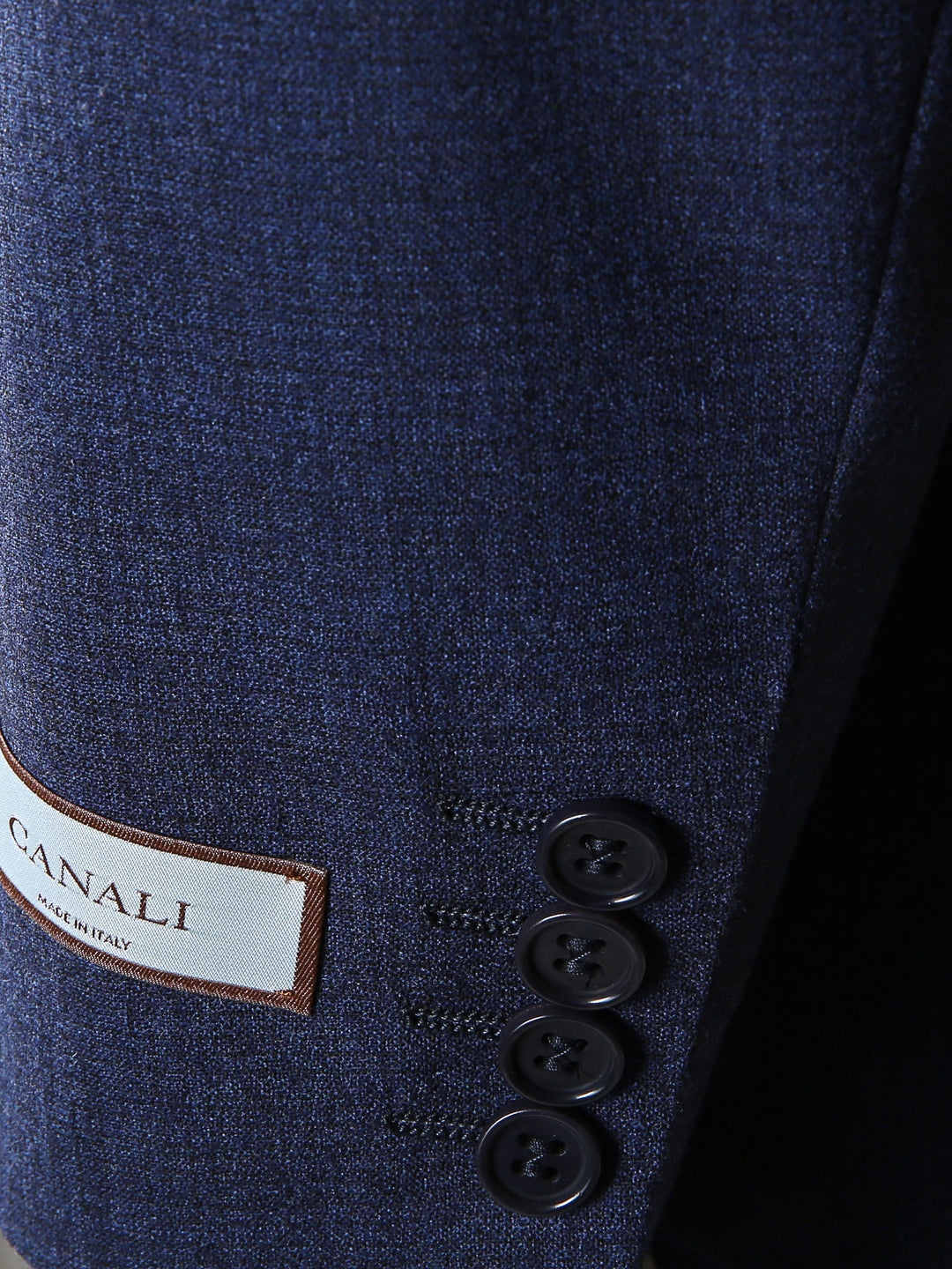 Canali Men 100% Wool Small Check Suit 11280-19